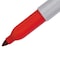 Sharpie Fine Tip Permanent Marker, Fine Bullet Tip, Red, PK12 30002 - alternate 8